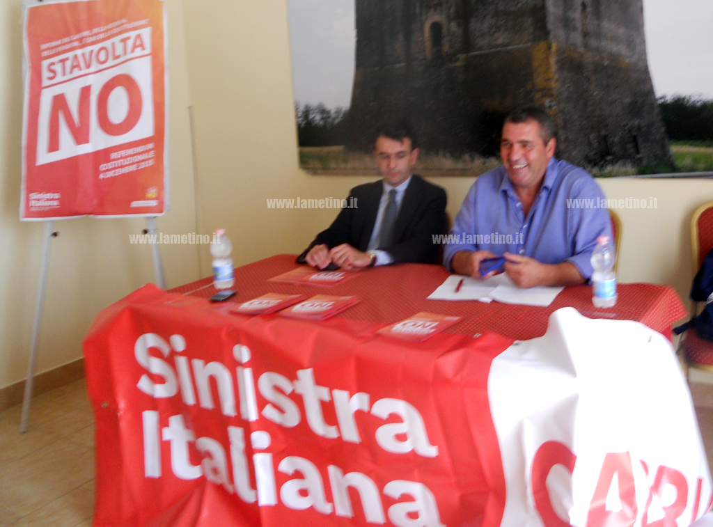 Lamezia, D’attore (Sinistra Italiana): “Riforma costituzionale taglia il potere dei cittadini”