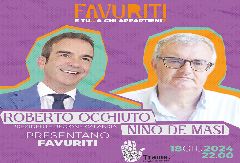 Lamezia, a Trame Festival la presentazione del progetto “Favuriti” il 18 giugno
