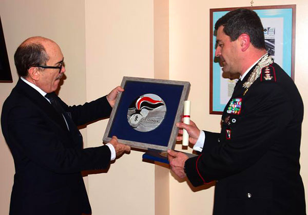 Procuratore Cafiero de Raho a Reggio incontra Carabinieri comando provinciale