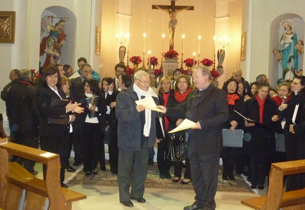 Lamezia, le melodie del Coro polifonico nella chiesa di Santa Caterina