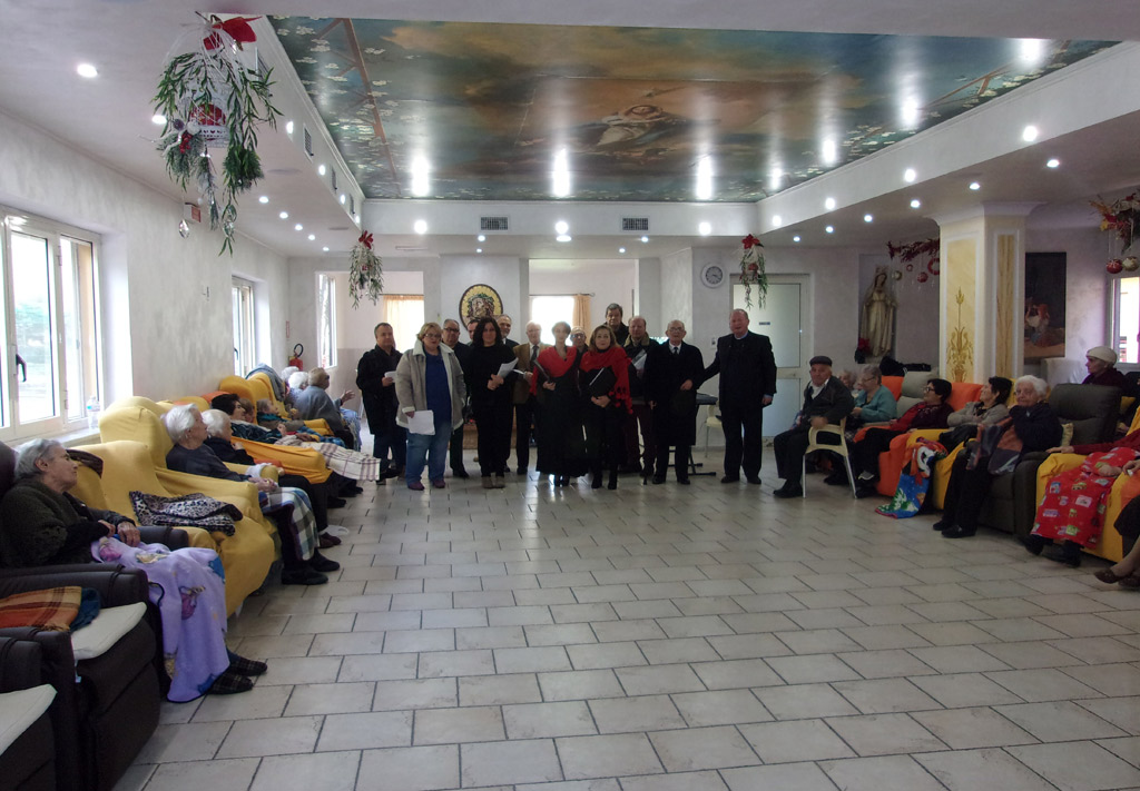 Lamezia, i canti di Natale alla Casa di riposo "Tamburelli" il 5 gennaio
