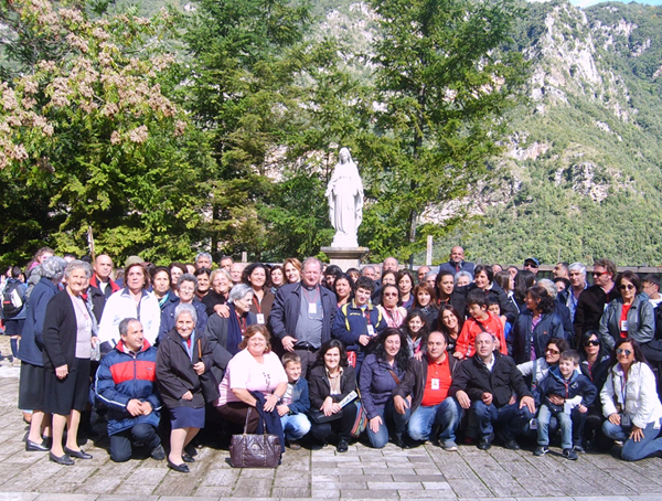 Comunità Platania e di Santa Maria Goretti in pellegrinaggio a Paola
