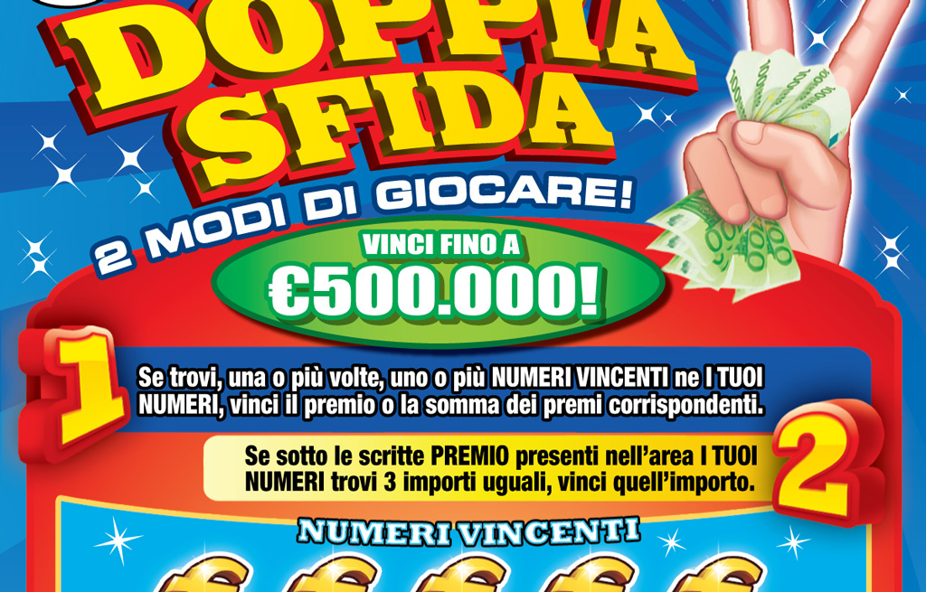 A San Ferdinando vinti 500 mila euro con Gratta e Vinci