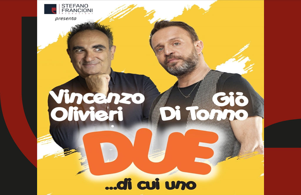 Lamezia, Vacantiandu 2023 presenta ‘Due di cui uno’ il 28 ottobre con Giò di Tonno