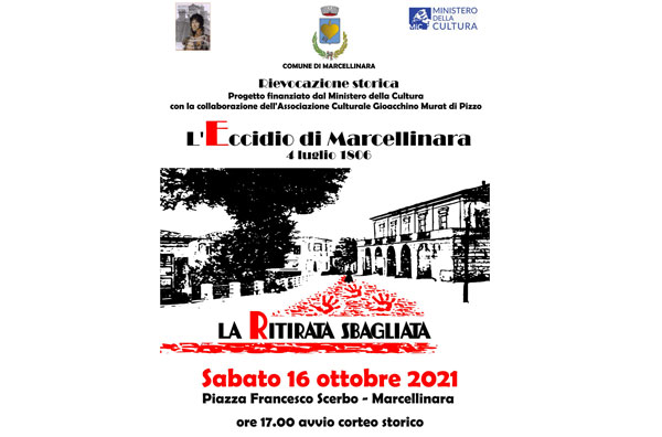 "L'eccidio di Marcellinara 4 luglio 1806 – la ritirata sbagliata": sabato la rievocazione storica