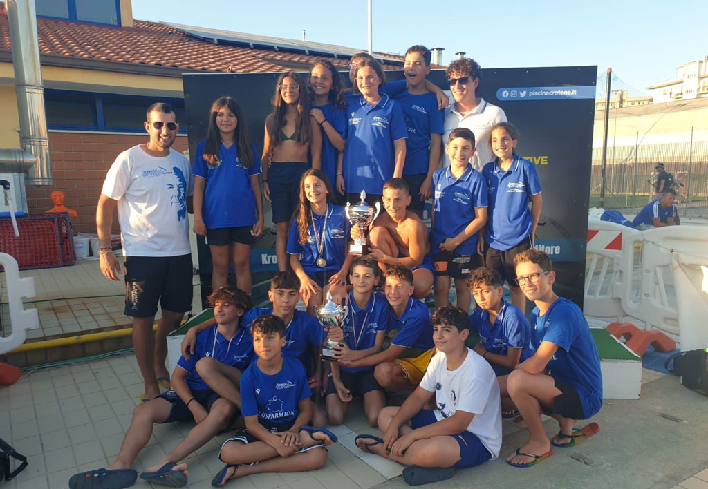 L'Arvalia Nuoto Lamezia vince campionato regionale esordienti B