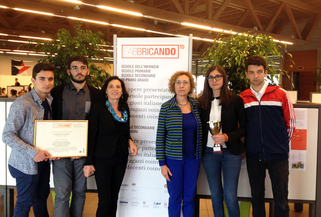 Premio Fabbricando 2015, terzo posto al Liceo scientifico Galilei di Lamezia