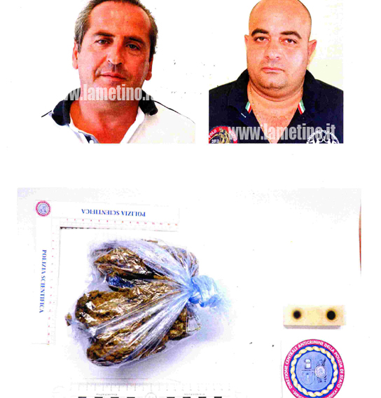 Lamezia: Polizia stradale arresta due uomini trovati in possesso di marijuana