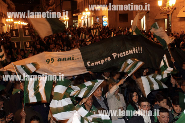 Calcio: Vigor, dopo i festeggiamenti pronti per la sfida a Melfi