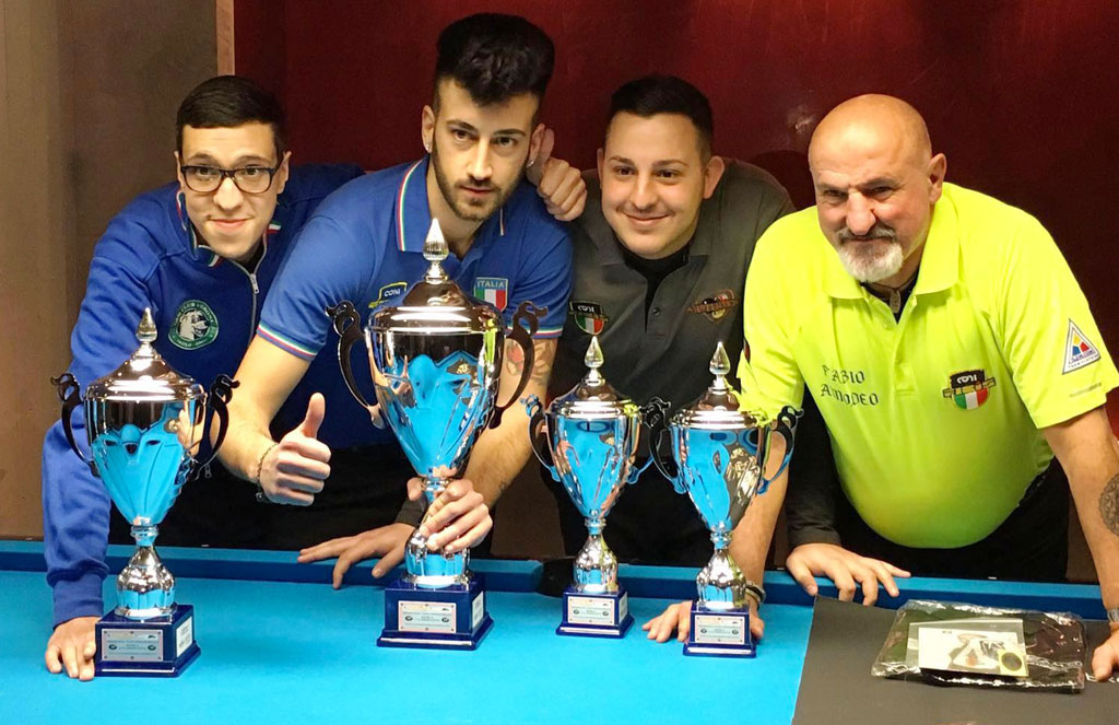 Biliardo, nuovo successo per il lametino Fiumara