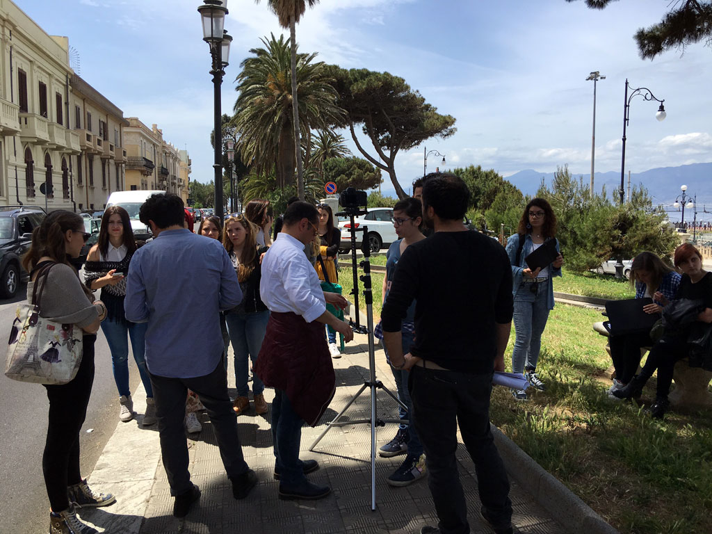 A Reggio Calabria giornata di riprese per il cortometraggio "Fatima" del regista Mario Vitale
