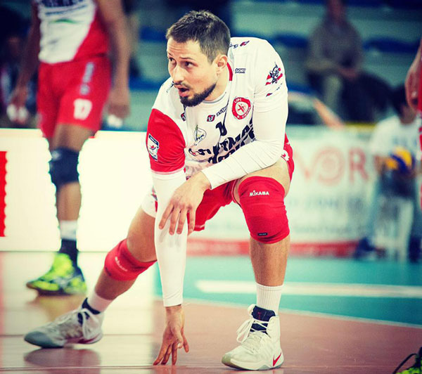 Lo schiacciatore fiorentino Federigo Del Campo alla Top Volley Lamezia