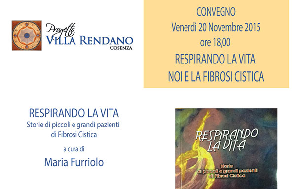 Presentazione libro "Noi e la fibrosi cistica" a Cosenza