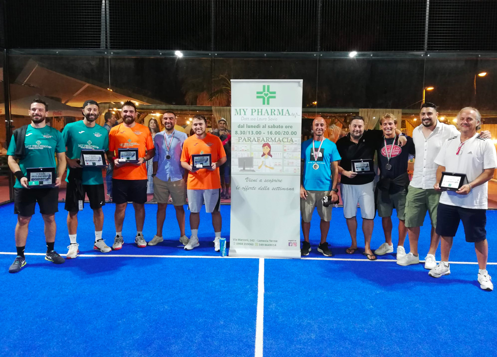Lamezia, conclusa la prima edizione del torneo “La Casa De Padel”