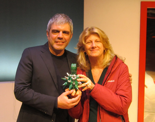 Calabria: Angela Finocchiaro premiata con il Riccio d’Argento a Rende