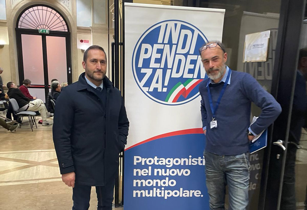 La delegazione Lamezia presente alla prima Direzione Nazionale del Movimento Indipendenza a Roma