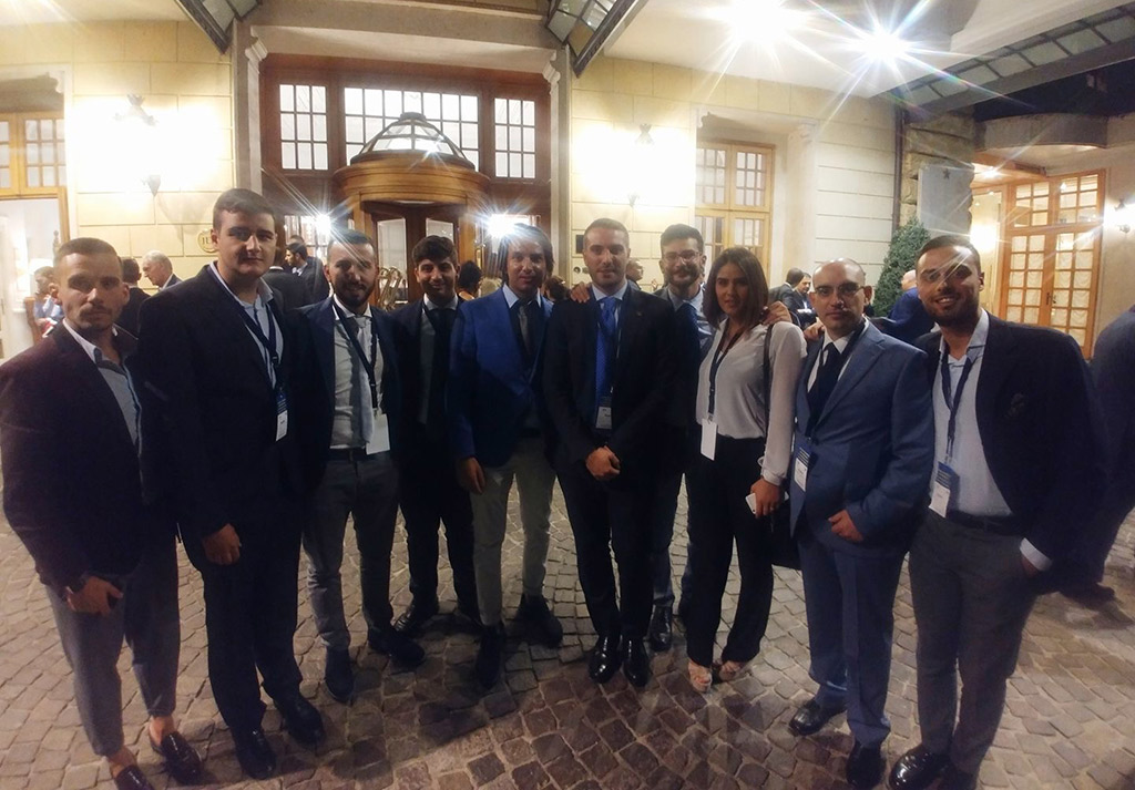 Lamezia, delegazione Forza Italia giovani alla tre giorni di Fiuggi 