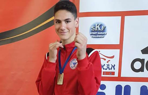 Lamezia, Kevin Bruno al seminario nazionale karate fijlkam