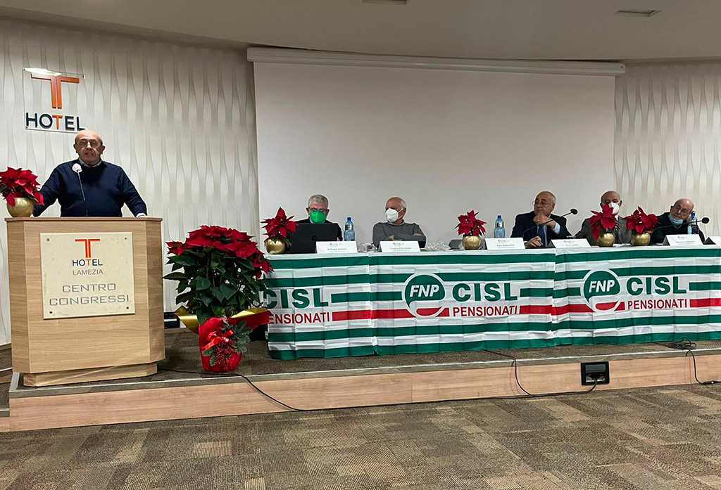 Conclusi i lavori del 13esimo Congresso regionale della Federazione Nazionale Pensionati CISL Calabria 