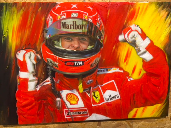 Al Motorshow 2Mari a Reggio Calabria le immagini inedite di Michael Schumacher 