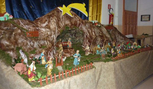 Platania: Presepe realizzato dai Bambini dell’Oratorio San Michele