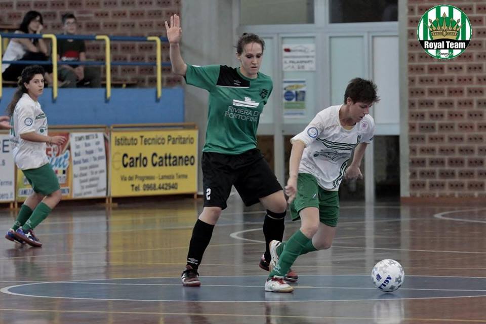 Calcio a 5 femminile: Royal team batte Olimpia Zafferana per 9-1