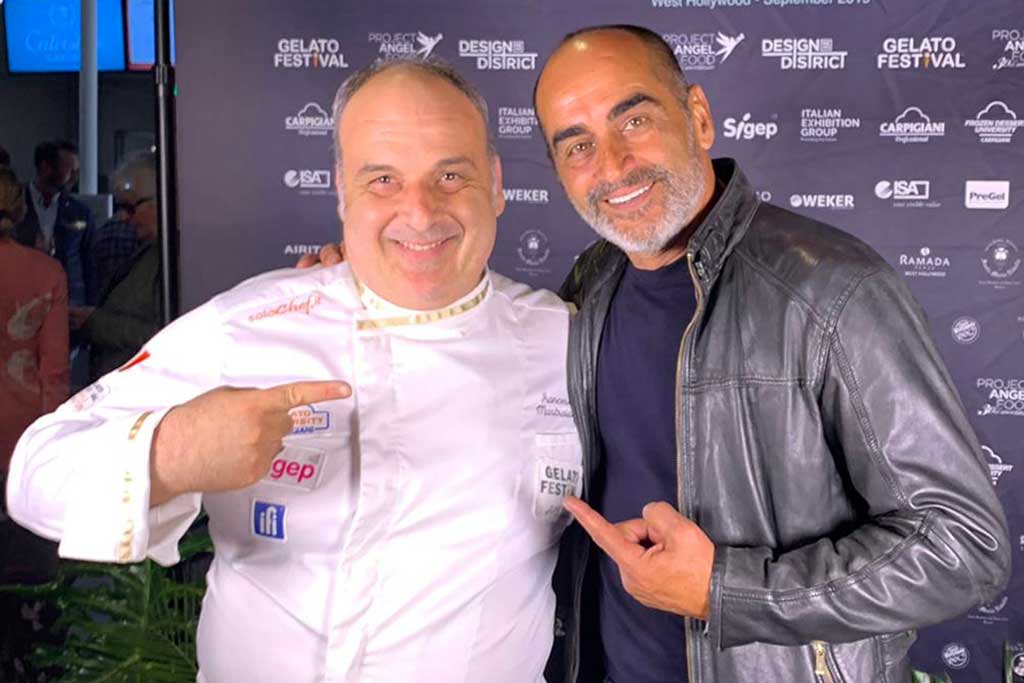 Lamezia, il maestro gelatiere Mastroianni a Los Angeles con il suo "Cuore di Brontolo"
