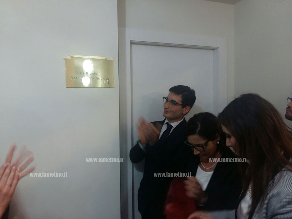 Lamezia, intitolata sala in memoria di Franco Talarico in sede Odcec