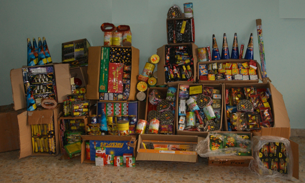 Lamezia: operazione “feste sicure”, sequestrati 600 kg botti e tre denunce