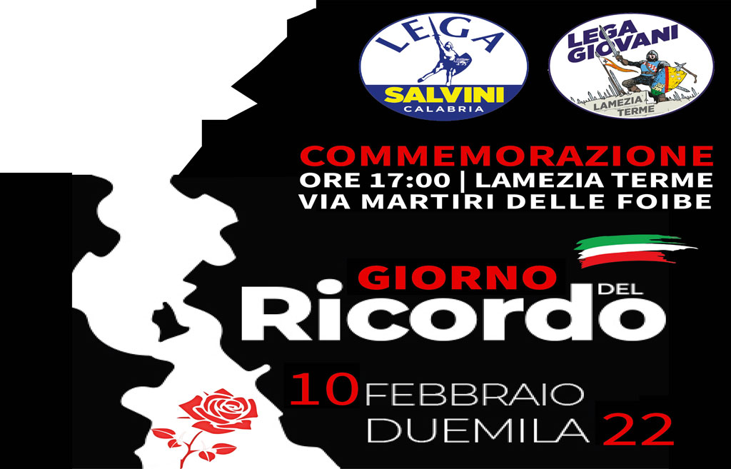 Lega Salvini Premier: "Il 10 febbraio militanti lametini ricordano i martiri delle Foibe"