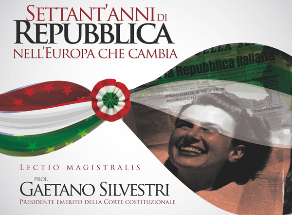 Lectio Magistralis di Gaetano Silvestri ‘Settant’anni di Repubblica’, il 10 ottobre a Reggio Calabria