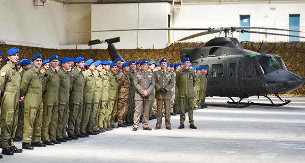 Il generale dell'esercito Bernardini a Lamezia Terme
