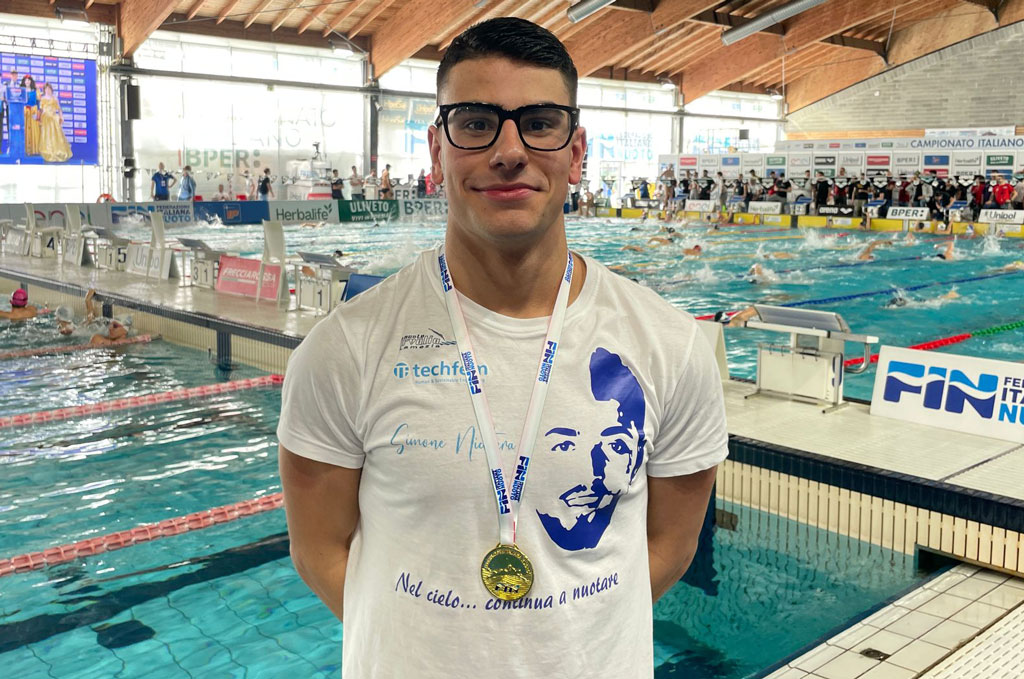 Criteria Nazionali Giovanili 2025, Gianluca Pittelli della Arvalia Nuoto Lamezia conquista il titolo di campione d’Italia