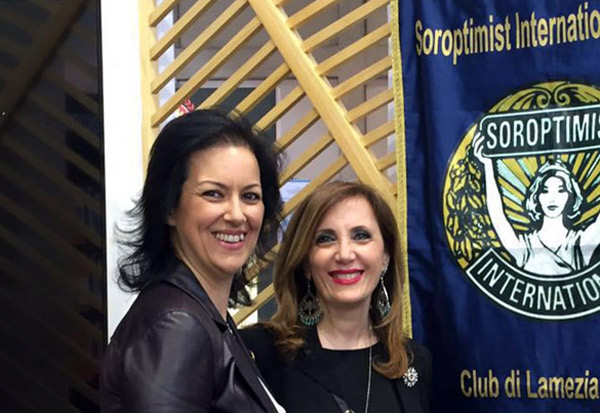 Lucia Greco subentra a Giuseppina Mazzocca alla presidenza del Soroptimist Club di Lamezia