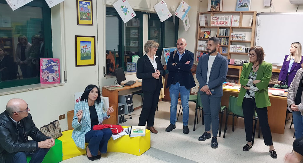 Vicepresidente Regione Princi in visita all’istituto Comprensivo Don Milani di Lamezia