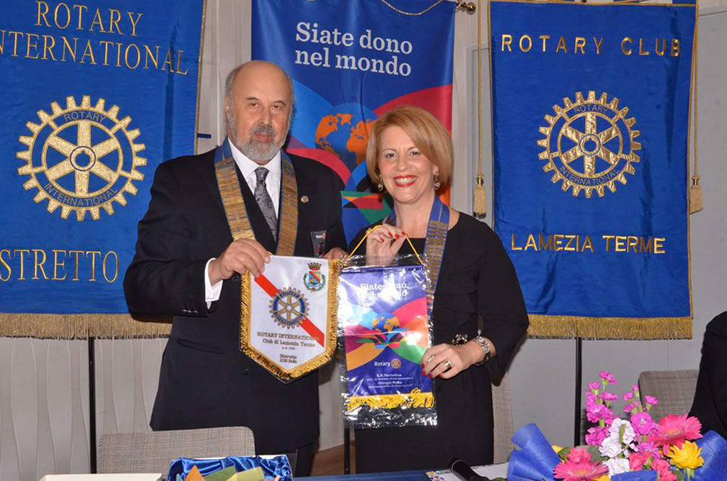 Lamezia: il Rotary Club accoglie il governatore Giorgio Botta