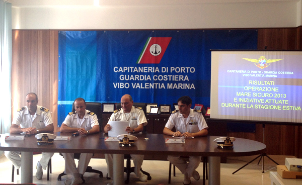 Calabria: Guardia Costiera Vibo traccia bilancio stagione estiva 2013