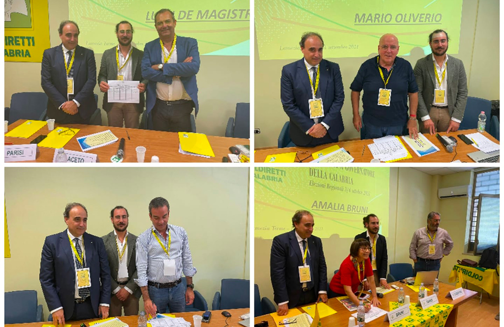 Regionali, incontro di Coldiretti Calabria con i quattro candidati alla presidenza