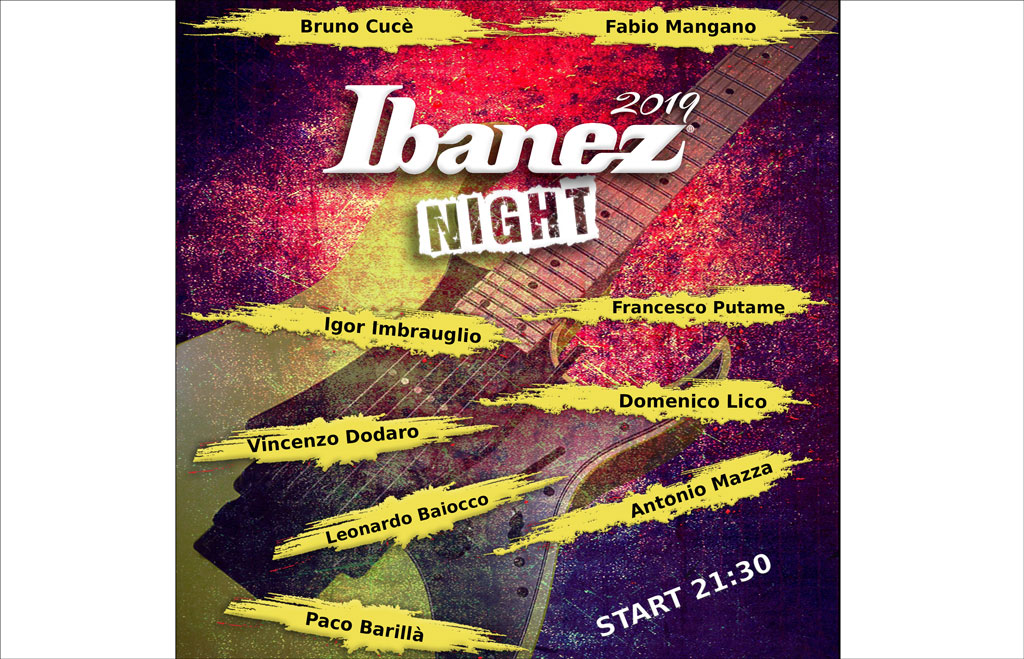 Lamezia, la prima “Ibanez Night” il 19 ottobre