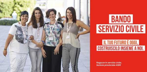 Servizio civile: uscito il nuovo bando Aism che promuove progetti a Lamezia e Catanzaro
