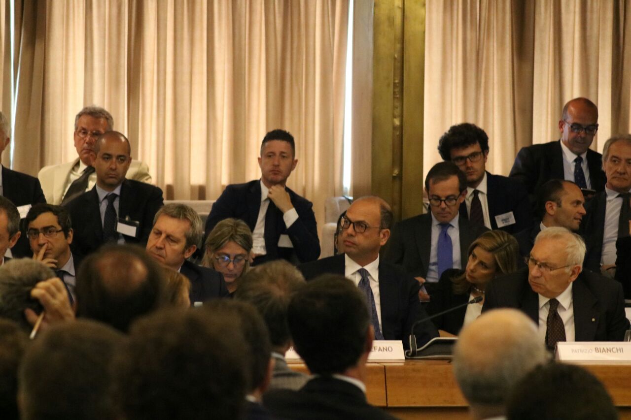 Presidente Confindustria Rossi al convegno organizzato dal Ministero degli Esteri