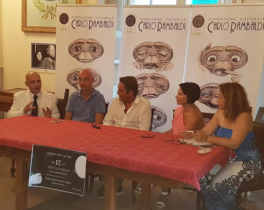 Conferenza stampa di presentazione "E.T. sotto le stelle", l'evento il 10 agosto a Tropea