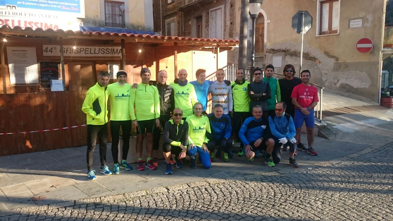 Atleti lametini alla grispellissima di Feroleto Antico