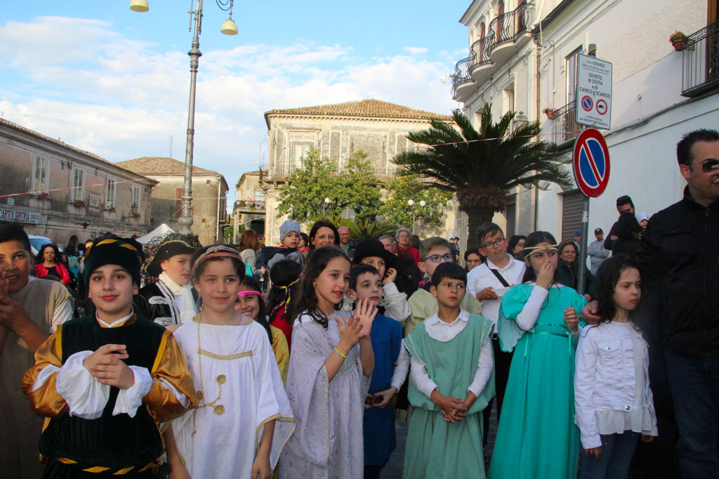 Cerimonia di apertura del Melanium Art Festival 2018 a Maida