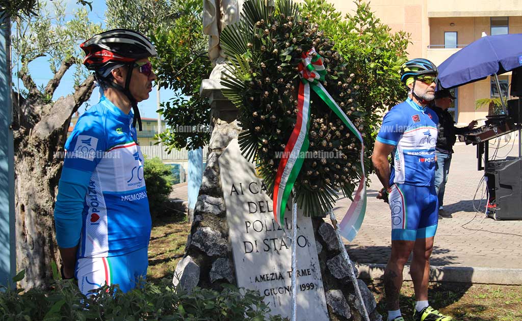 Lamezia, Memorial Day fa tappa in città: ricordati Caligiuri, Aversa, Diano e Campagna - VIDEO
