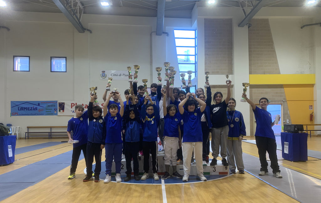Scherma, al palazzetto dello Sport di Pianopoli i Campionati regionali Under 14