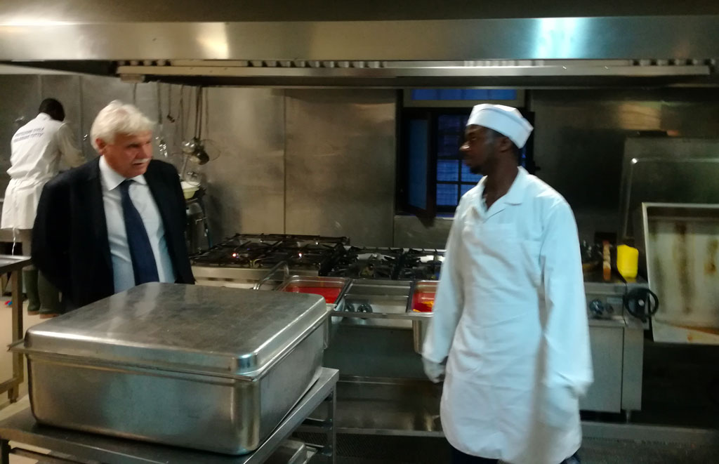 Lamezia, Nicodemo Oliverio in visita al cas Malgrado Tutto