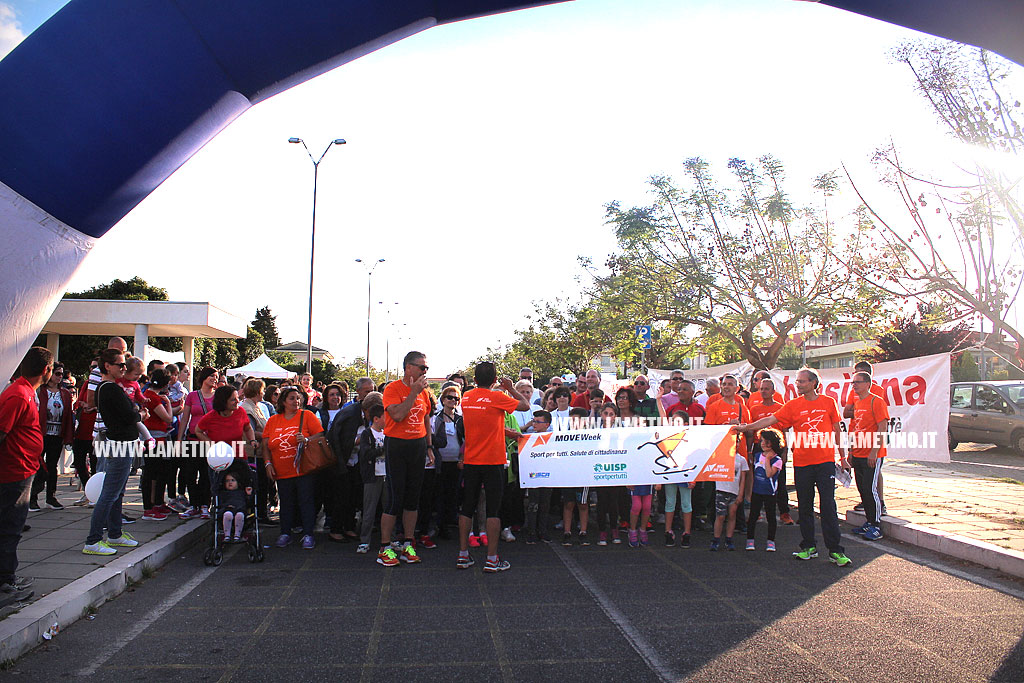 Lamezia, "Move Week" camminata della salute al parco Impastato