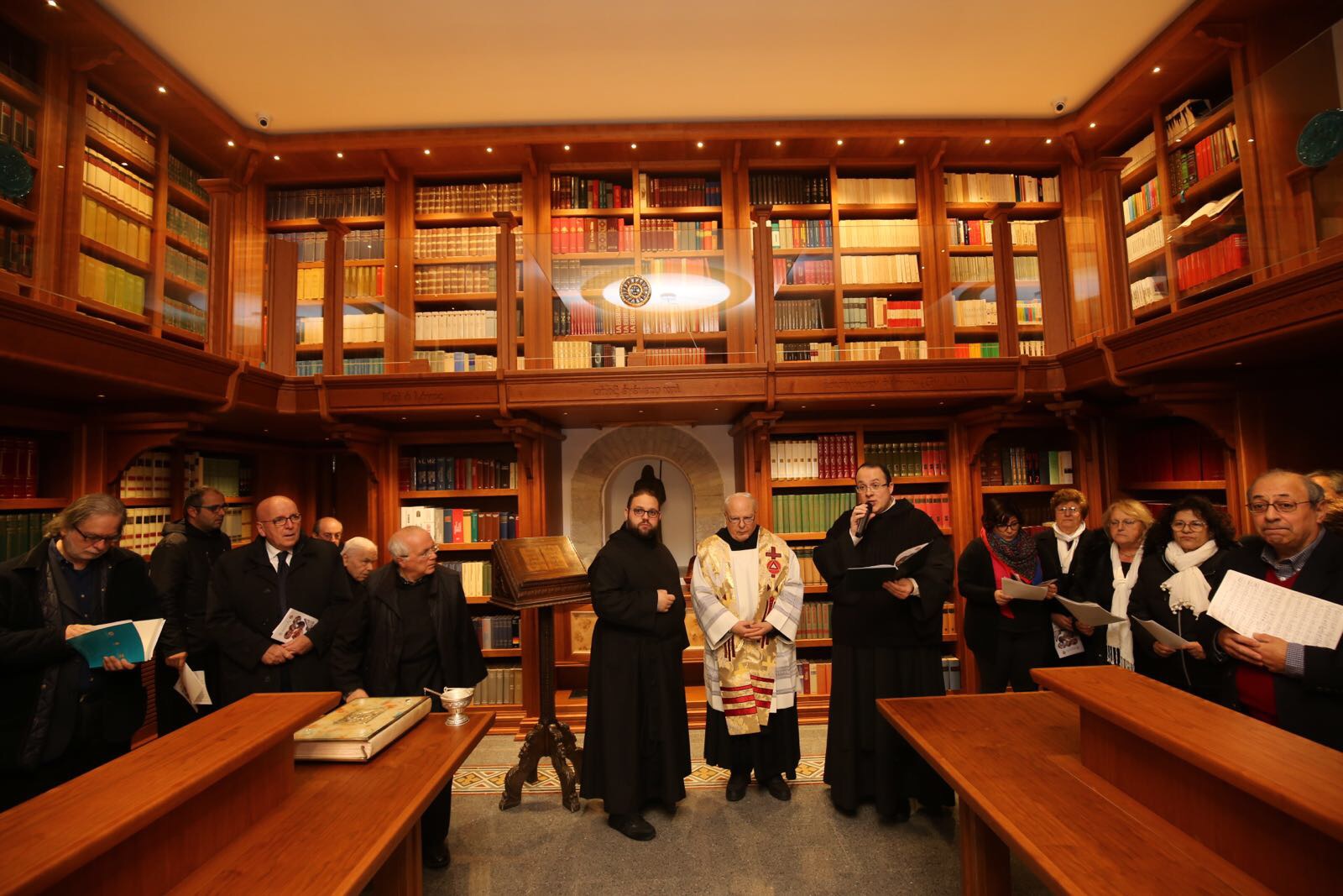 Inaugurata sezione moderna della nuova "Biblioteca Charitas” nel Santuario di Paola