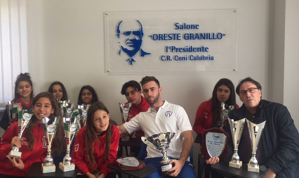 Pattinaggio, Byz Skating del tecnico lametino Gian Marco Rosato premiata a Reggio Calabria
